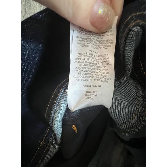 Boden Denim Dress Gold Stitching Pockets Belted Midi Vibrant Blue Wash Cotton - Picture 9 of 10